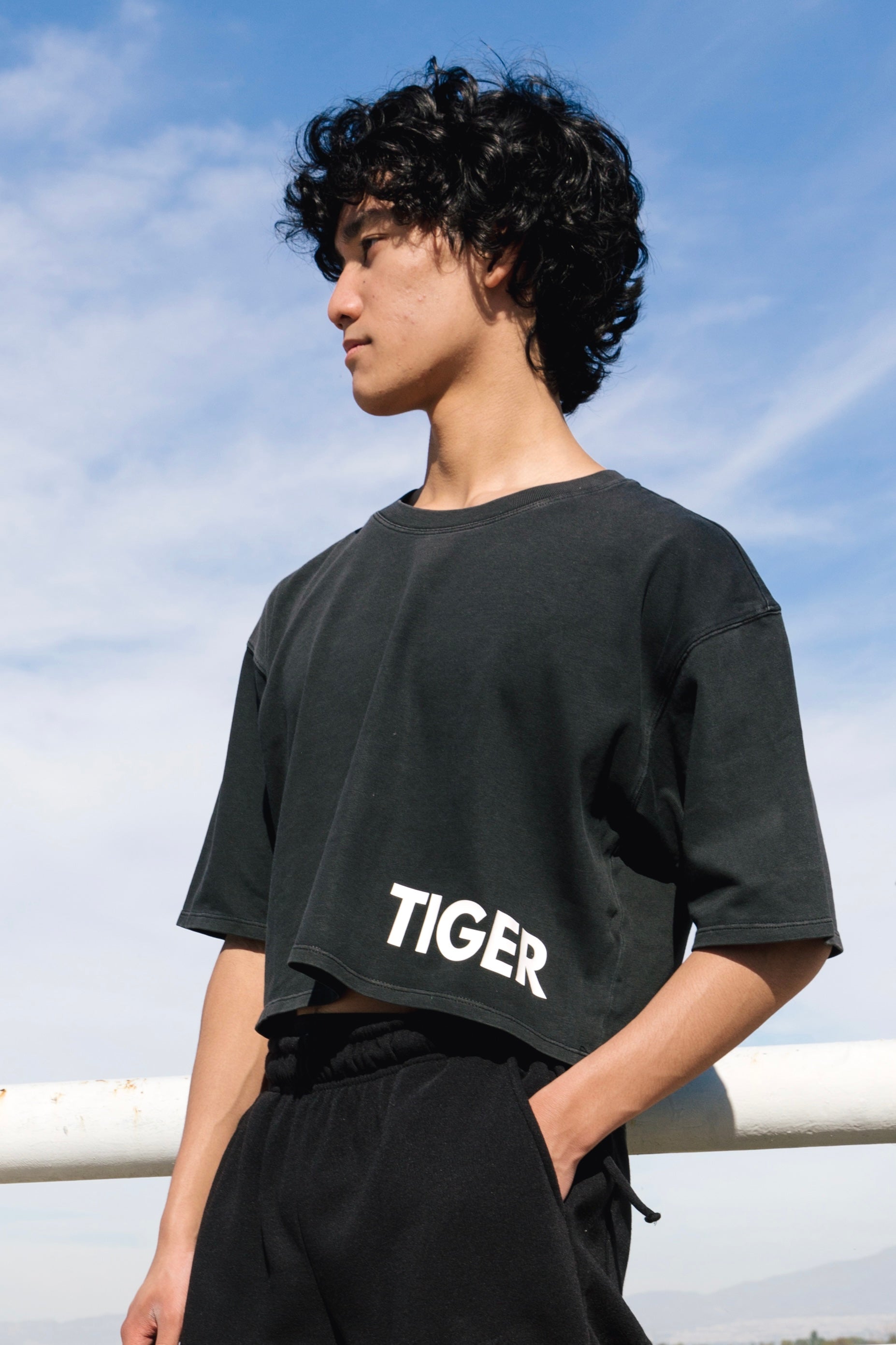 San Diego Cropped Tee - 8 Ball