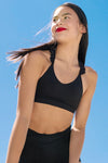 Sweetheart Crop Top - Black