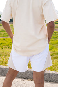 Prosper Athletic Shorts - Alabaster
