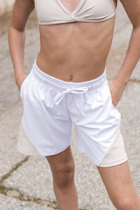 Prosper Athletic Shorts - Alabaster