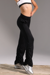 Mad Rouche Wide Leg Pant - Black - FINAL SALE