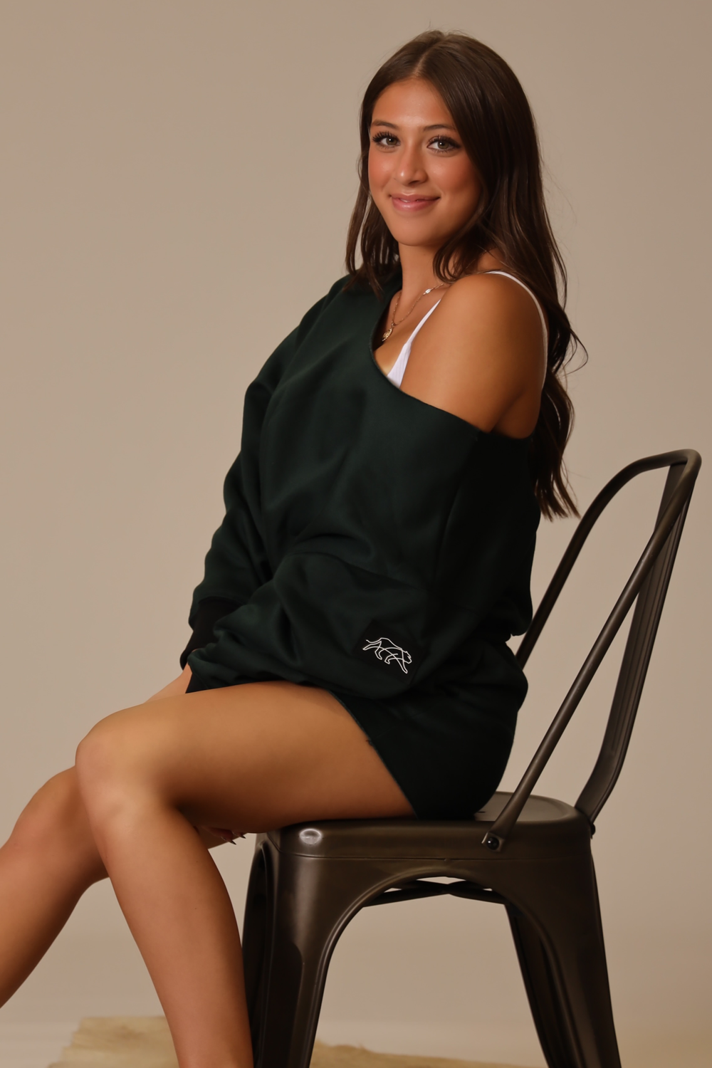 Utility Raw Shoulder Pullover - Hunter