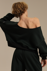 Utility Raw Shoulder Pullover - Hunter
