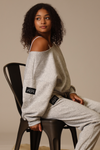 Utility Raw Shoulder Pullover - Concrete