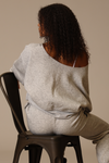 Utility Raw Shoulder Pullover - Concrete