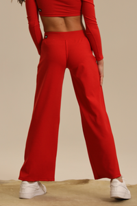 (pre)Loved Create Wide Leg Pant - True Cherry - FINAL SALE