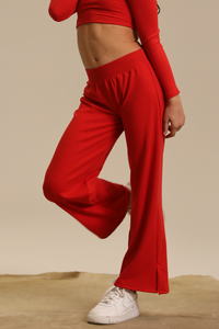 (pre)Loved Create Wide Leg Pant - True Cherry - FINAL SALE