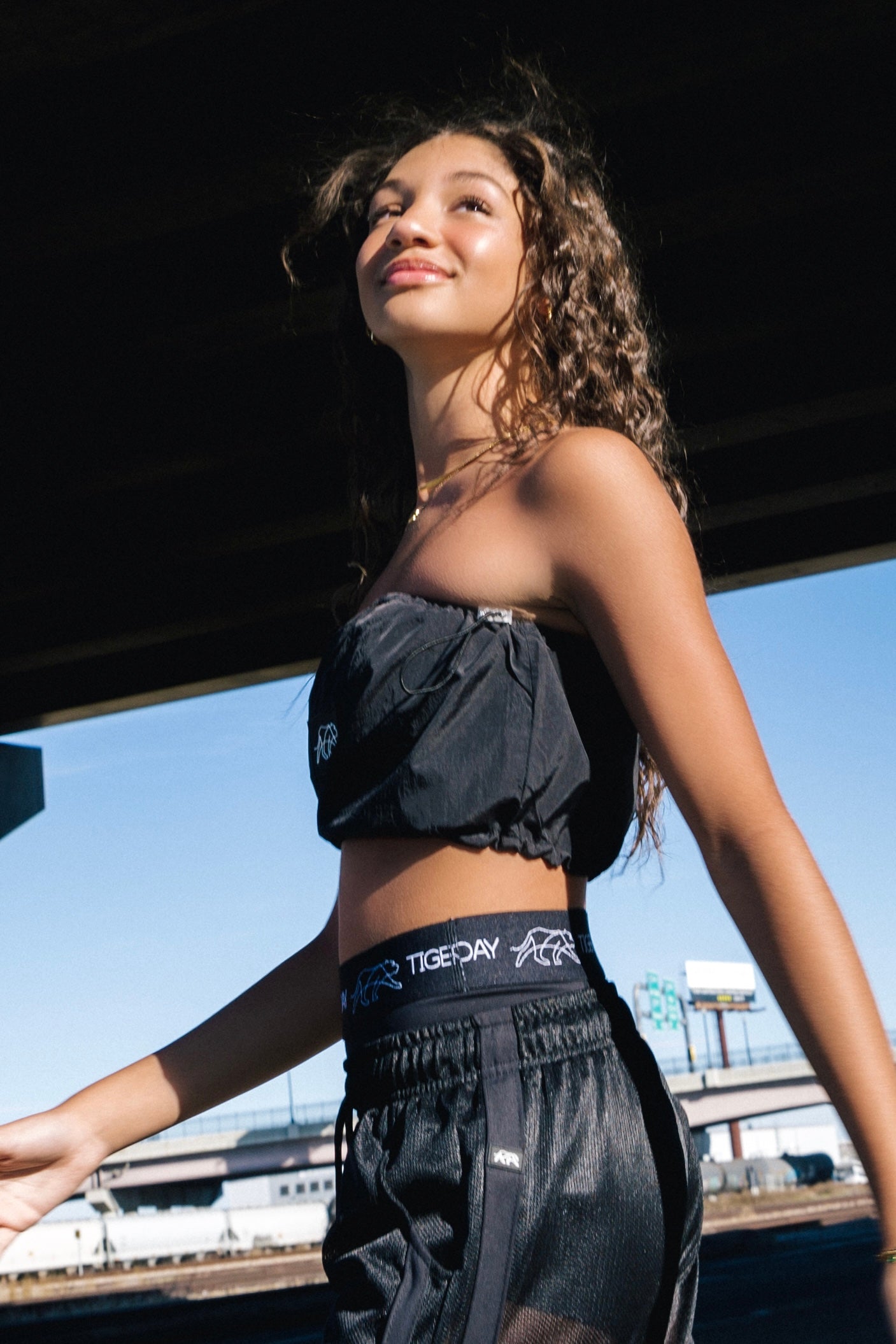 Port Tube Top - Black