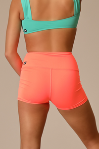 Shorties Bootie Shorts - Coral