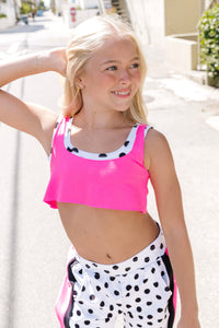 Missy Crop - Pink-a-Dot