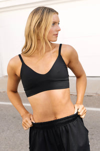 Sasha Crop - Black