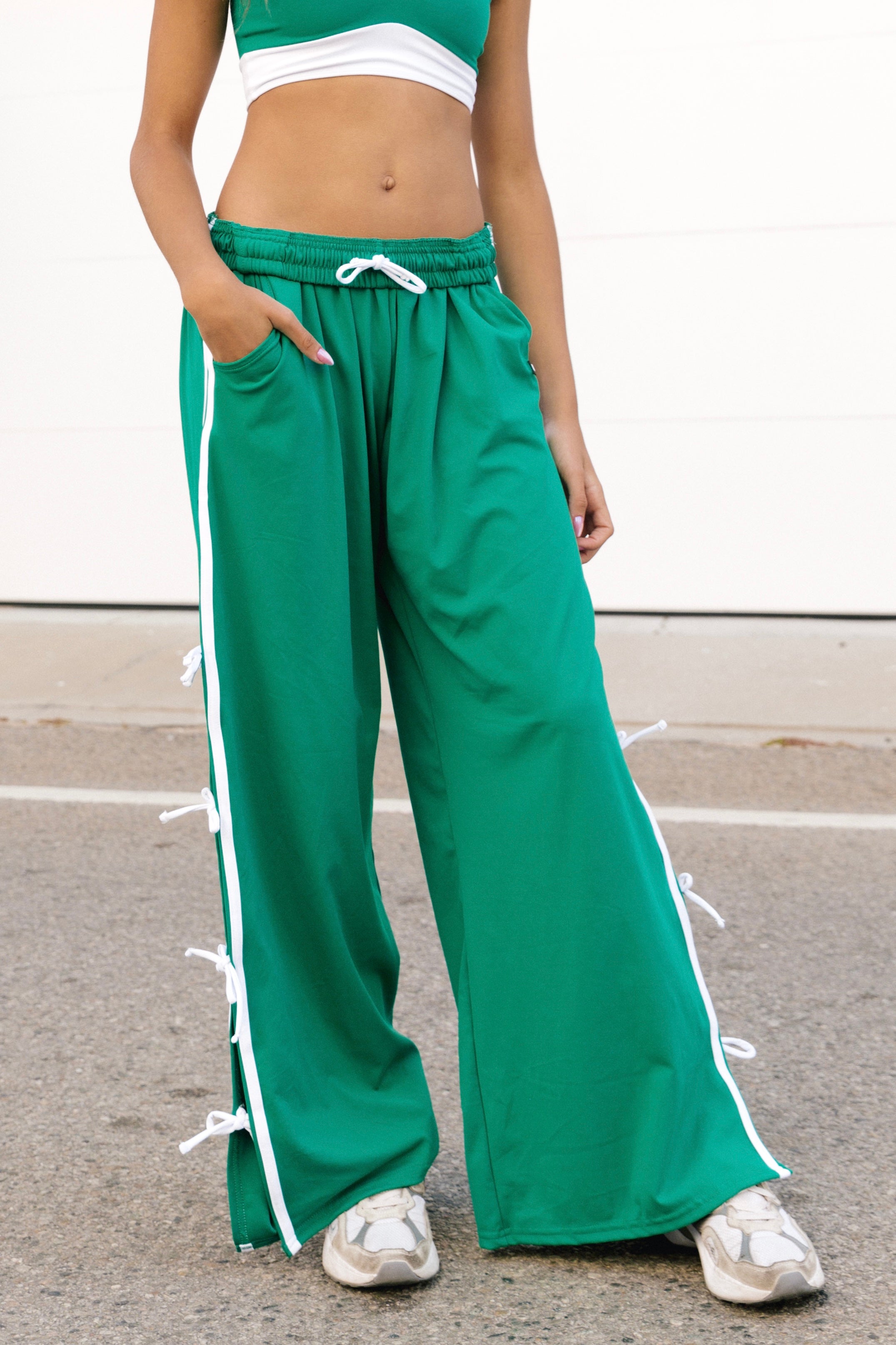 Jester Track Pants - Wintergreen