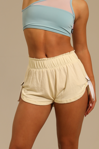 Knot Today Shorts - Ivory