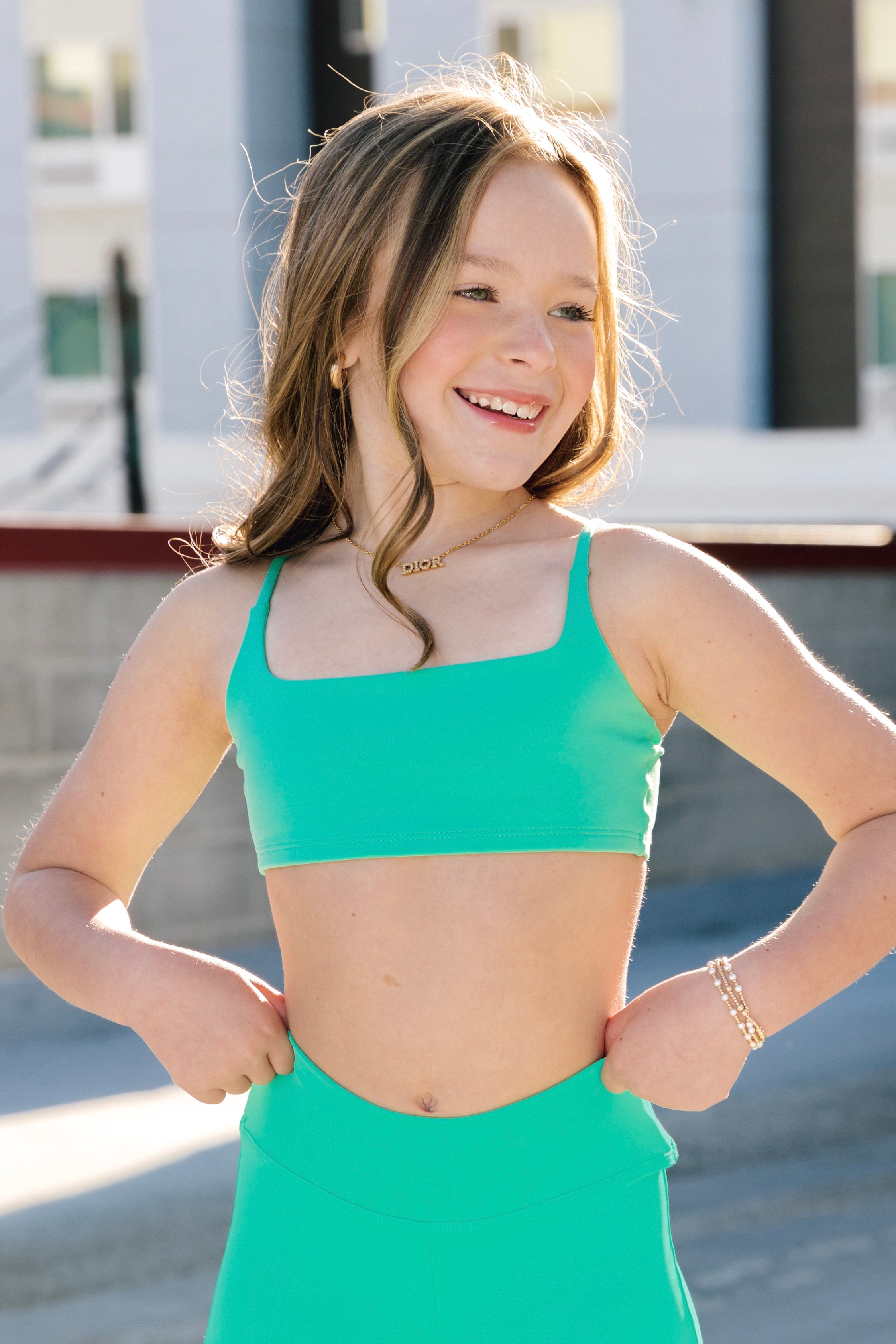 True Cami Bra - Aqua