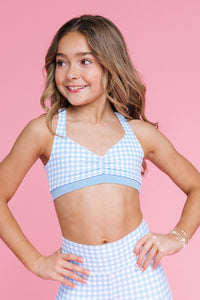 Sophia Bra - Sky Gingham