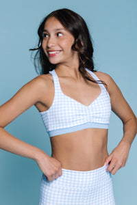 Sophia Bra - Sky Gingham