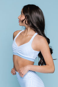 Sophia Bra - Sky Gingham