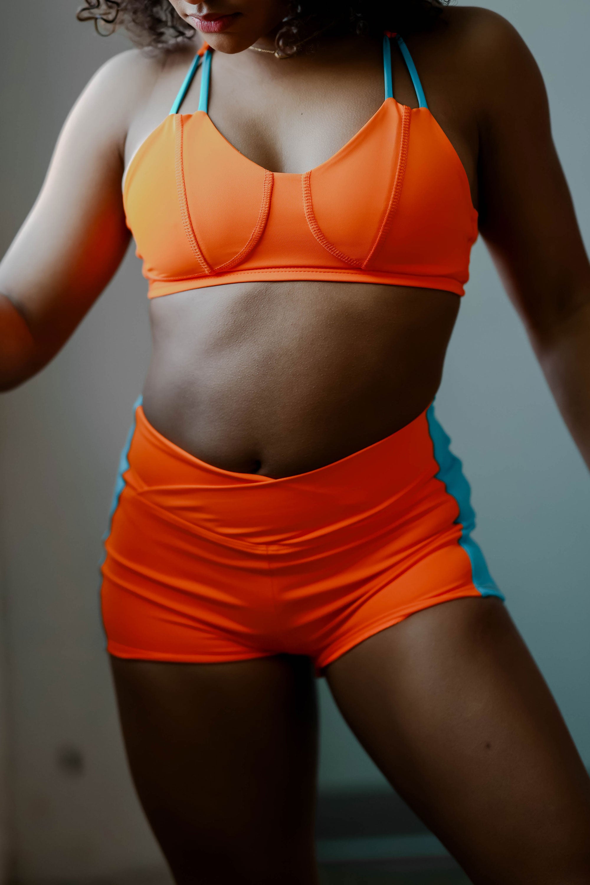 Sizzle Crop Top - Boulevard | Tiger Friday Dancewear