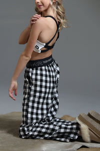 TFPJ Pants - Black Buffalo Plaid