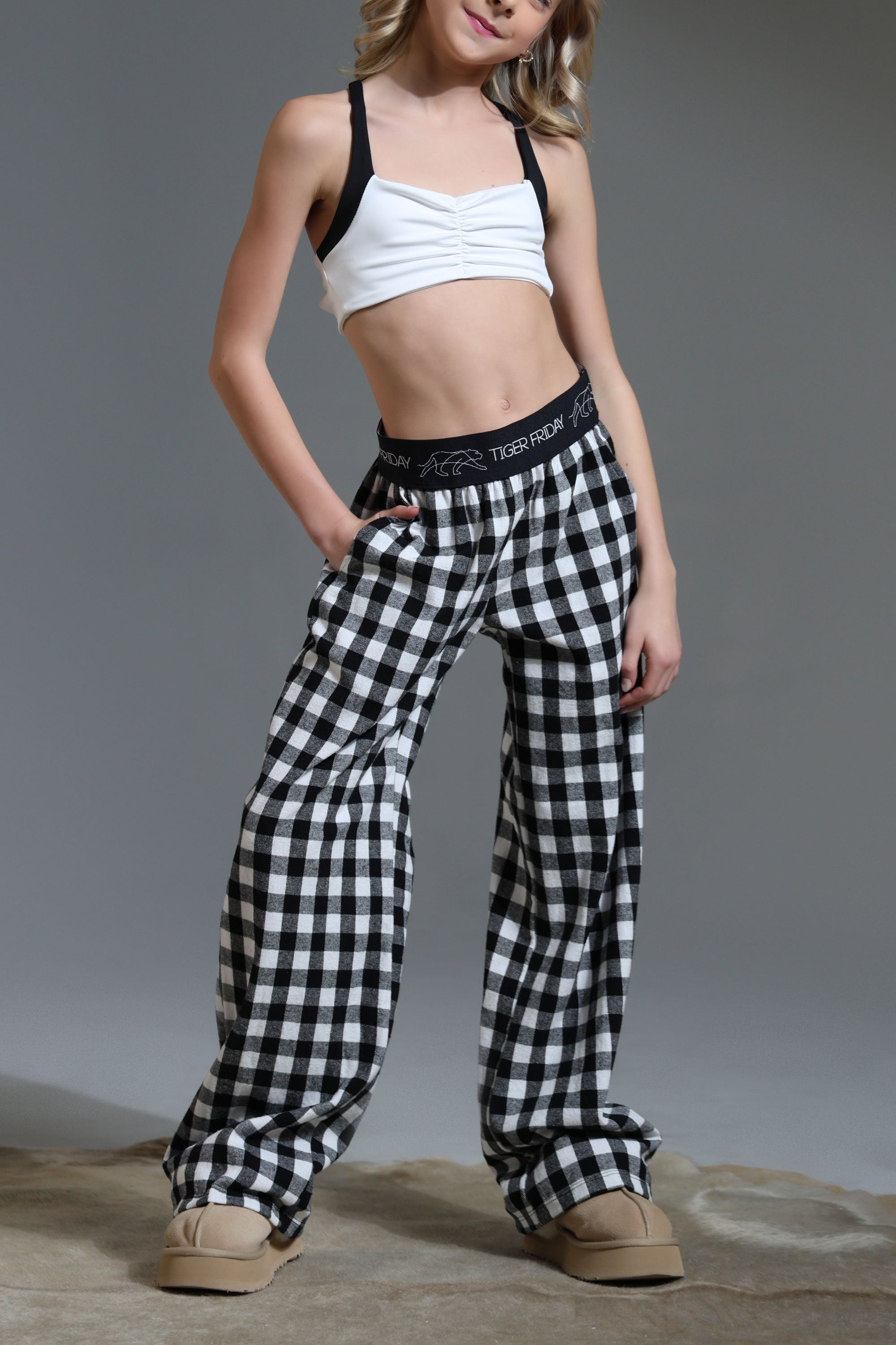 TFPJ Pants - Black Buffalo Plaid | Tiger Friday – TigerFriday