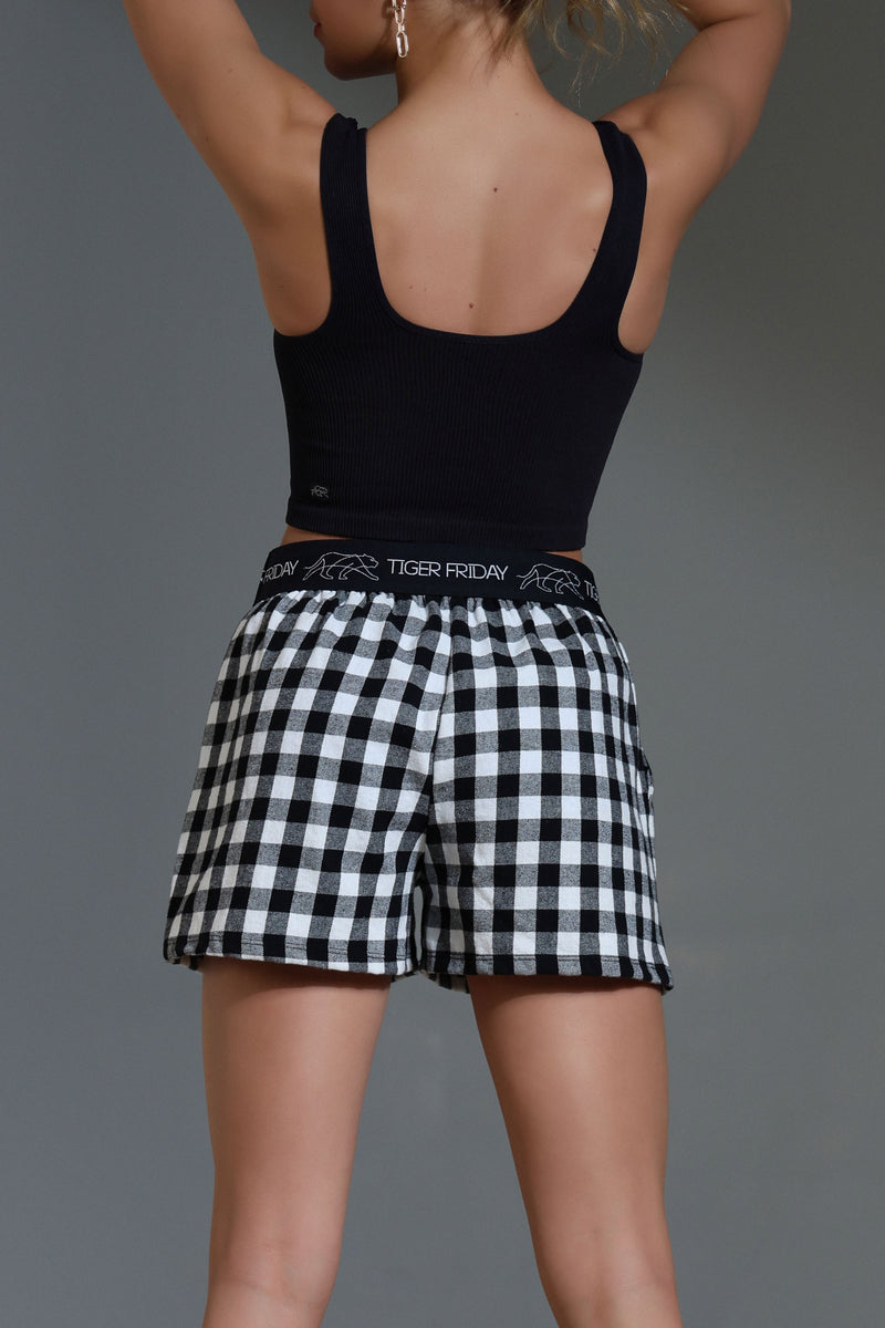 TFPJ Boxers - Black Buffalo Plaid