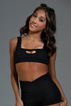 Hope Crop Top - Black