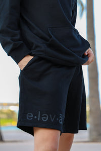 Elevate Sweatshorts - Black - FINAL SALE