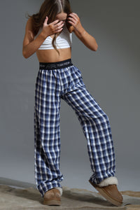 TFPJ Pants - Classic Blue Plaid