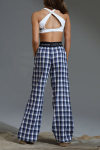 TFPJ Pants - Classic Blue Plaid