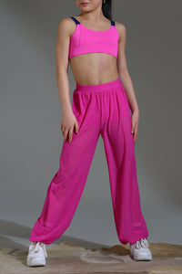 Breezy Babe Mesh Pant - PopStar