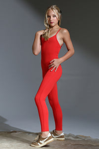 Destanye Unitard - Cherry