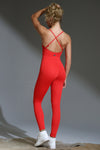 Destanye Unitard - Cherry