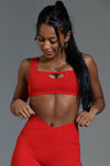 Hope Crop Top - Cherry