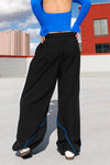 Summie Oversized Wide Leg Jogger - Cobalt