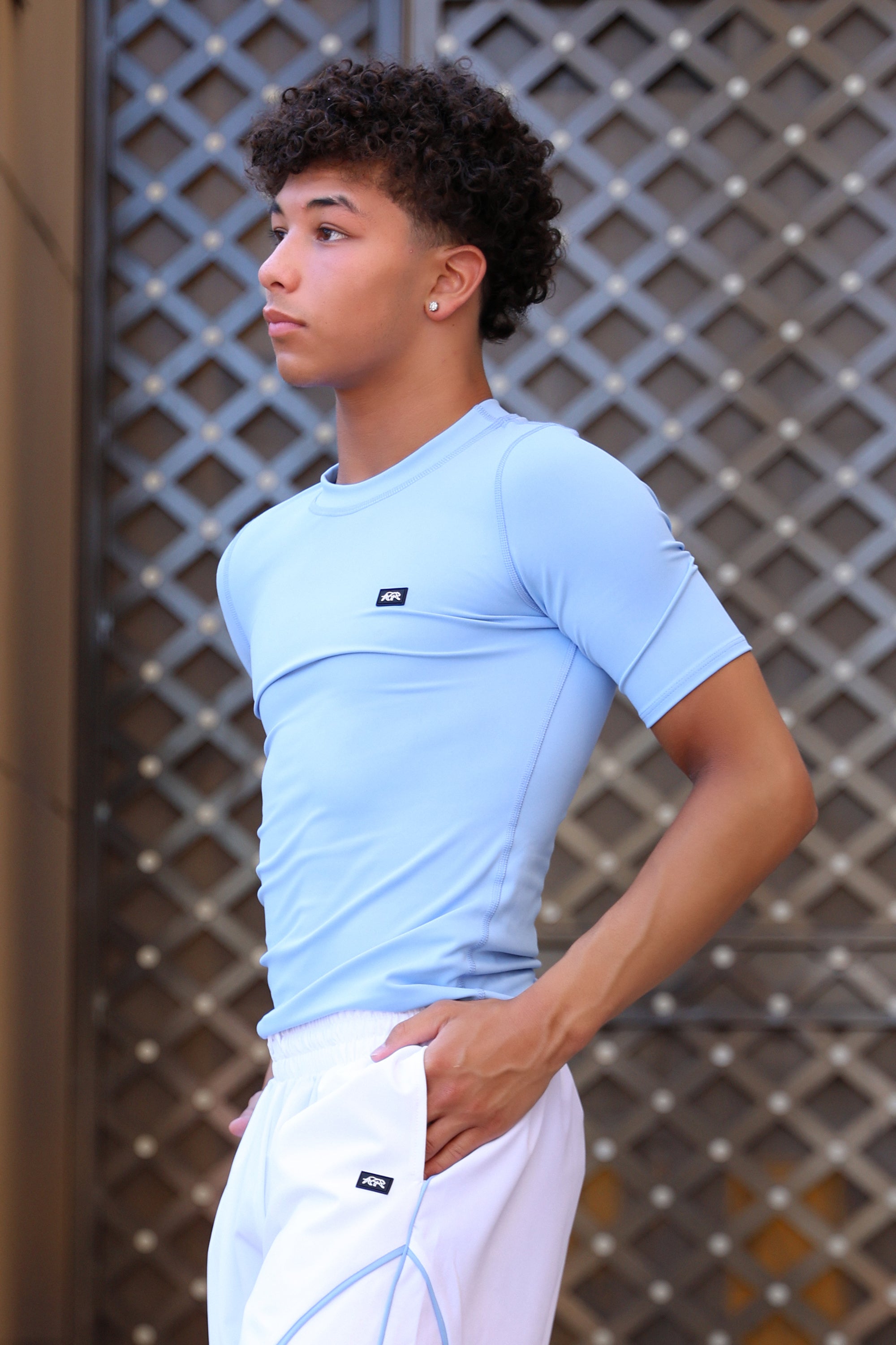 Legacy Compression Tee - Sky