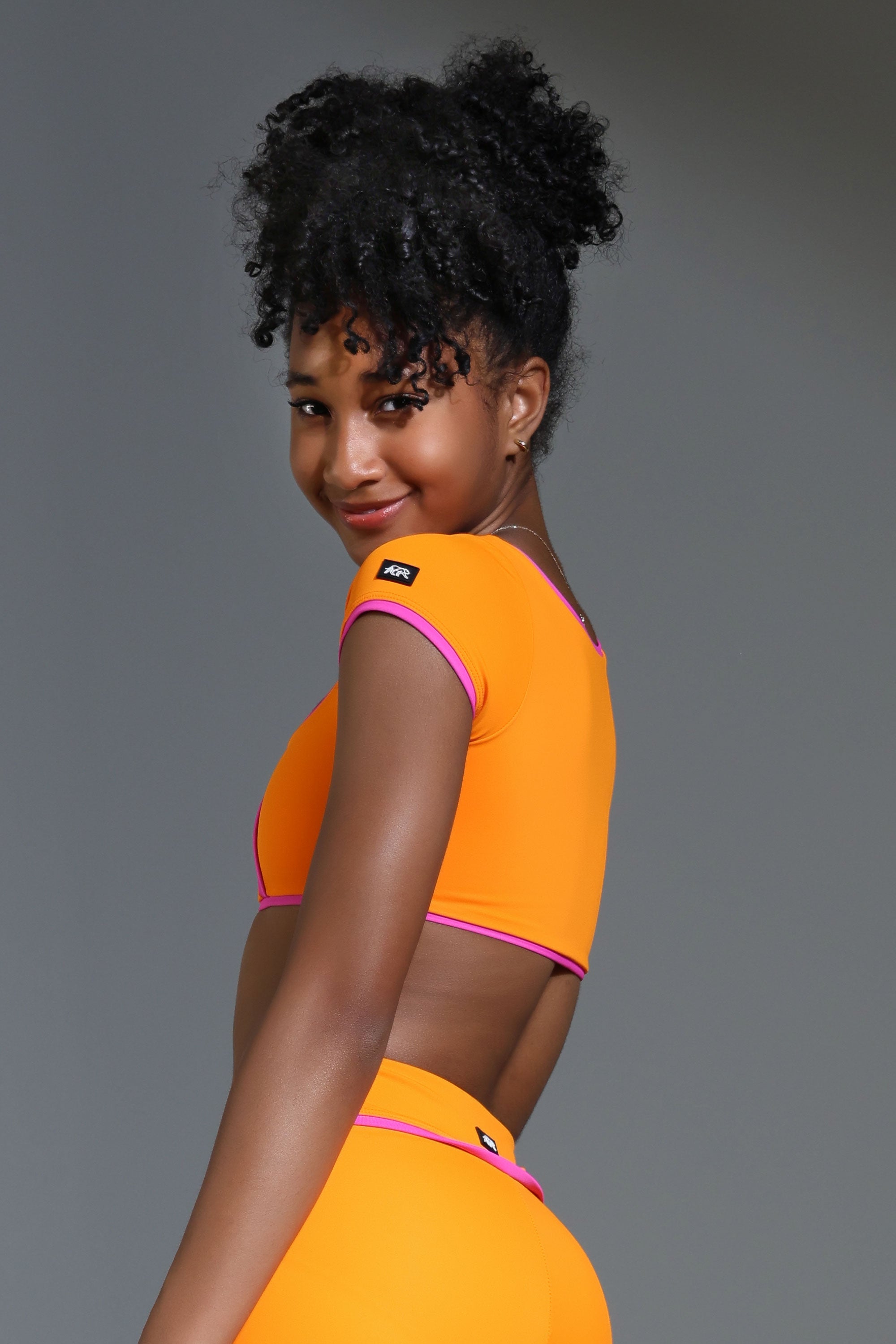 Cornelia Crop - Mai Tai | Tiger Friday Dancewear – TigerFriday