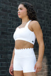 Dolce Crop Top - White