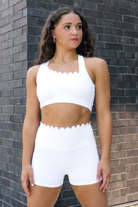 Dolce Crop Top - White