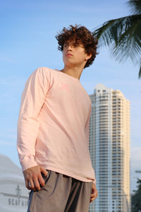 Elevate Long Sleeve Tee - Peony