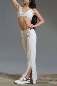 Free Fall Wide Leg Pant - Ecru