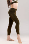 Tiger Friday Online Shop for Facet Legging 2.0 - Olive Dancewear - Size: Child Small