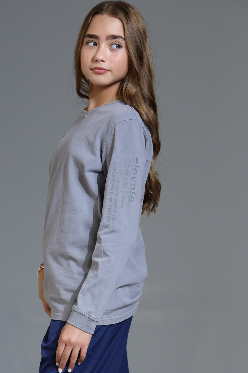 Elevate Long Sleeve Tee - Stone