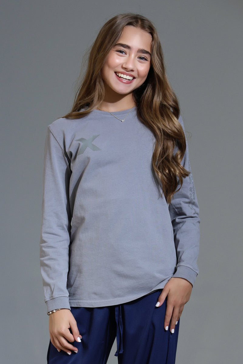 Elevate Long Sleeve Tee - Stone