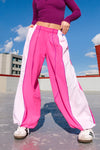 Summie Oversized Wide Leg Jogger - Malibu