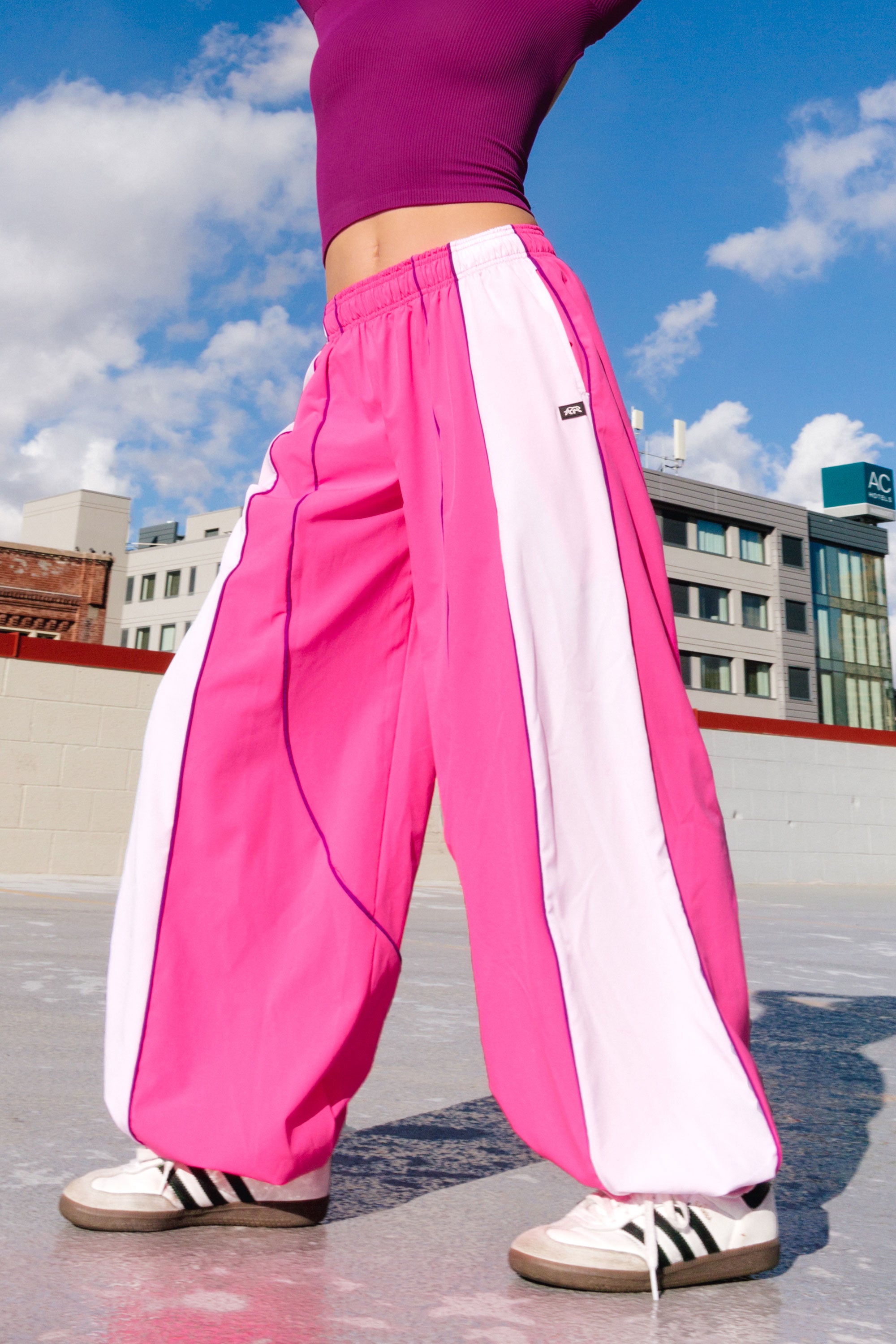 Summie Oversized Wide Leg Jogger - Malibu