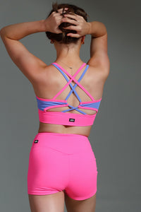 Naomi Crop Top - Skittle