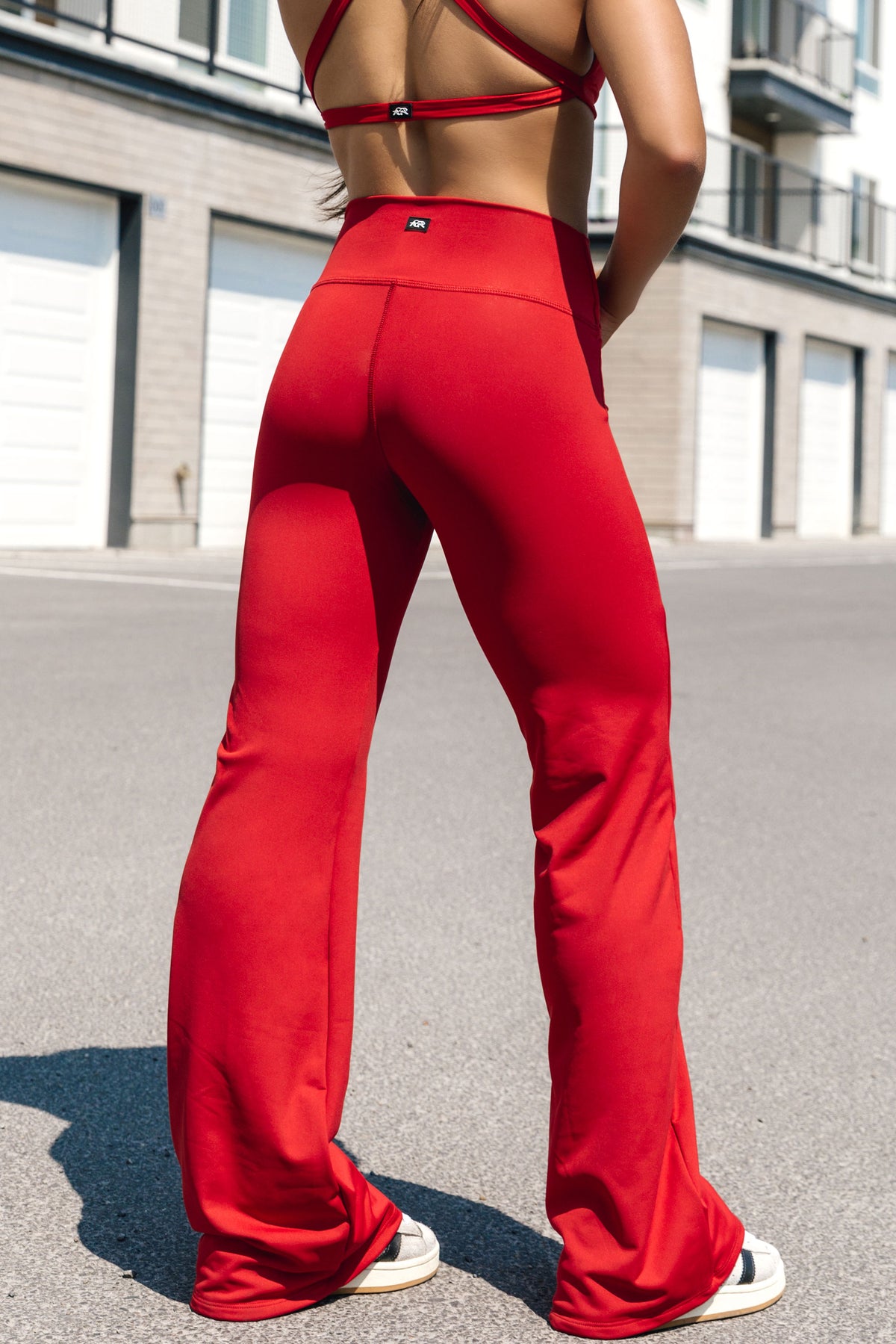 Hot Cross Wide Leg Pant - Brick