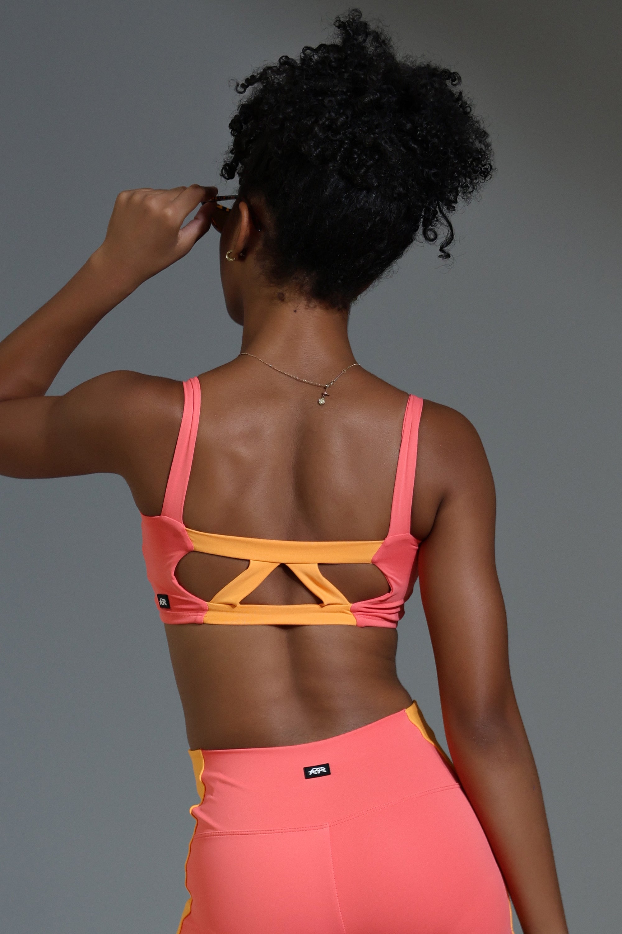 Angel Crop Top - Papaya | Tiger Friday Dancewear – TigerFriday