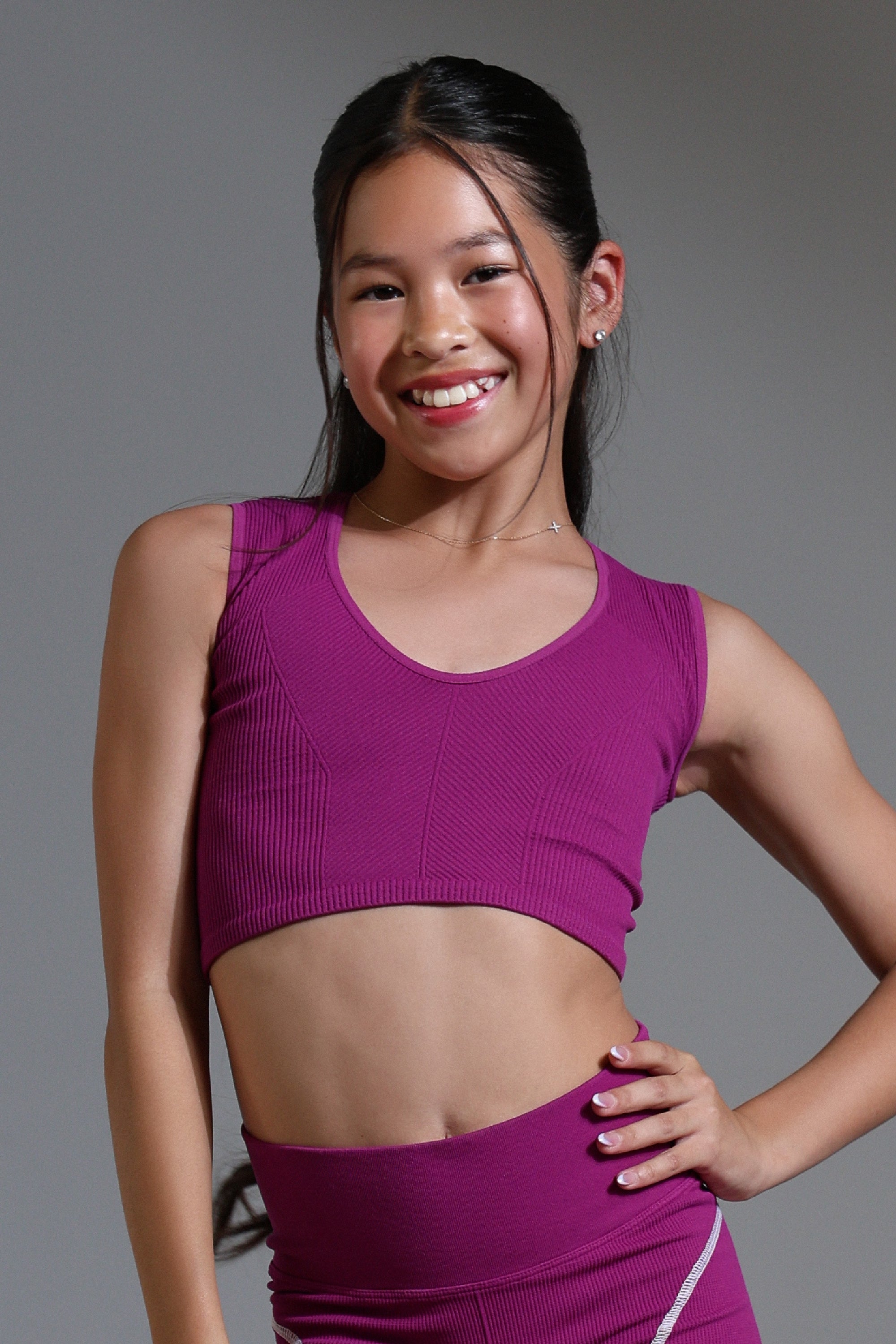 Collins Crop Top - Persia | Tiger Friday Dancewear – TigerFriday