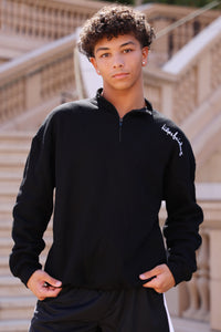 Legacy Quarter Zip - Black